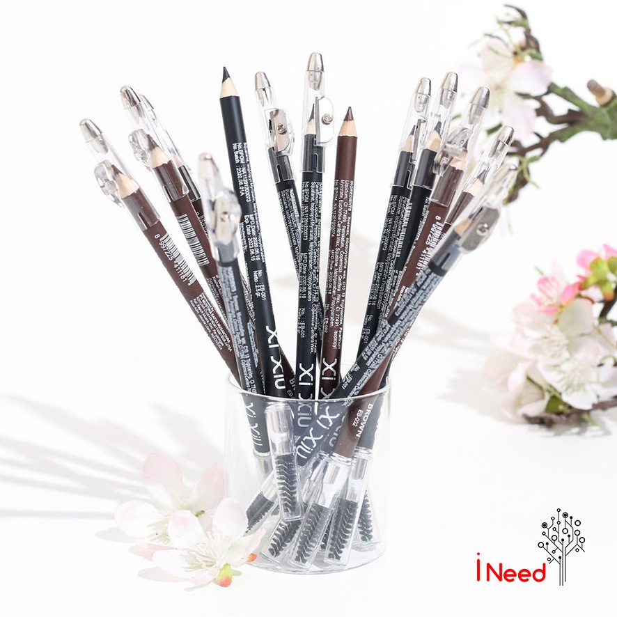 (INEED) XI XIU Eyebrow Pencil Brown &amp; Black - Xixiu Pensil Alis