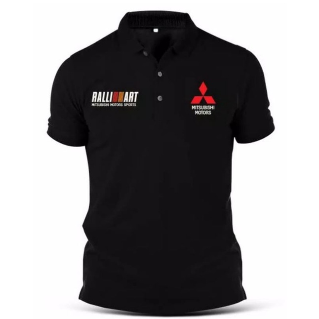 Polo Shirt Mitsubishi Motor  Baju Kaos Polo Mitsubishi Motor  Polo Shirt Otomotif Mitsubishi