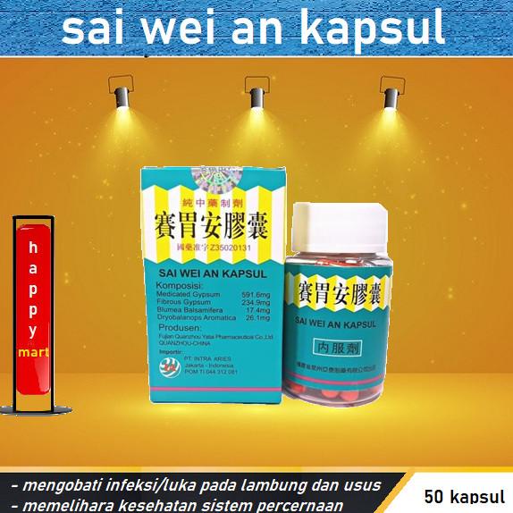 

sai wei an - obat maag 50 kapsul
