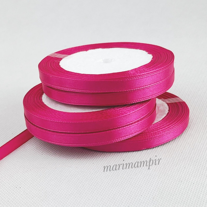 

PITA SATIN KAIN 1/4 INCI 6 MM WARNA MAGENTA #028