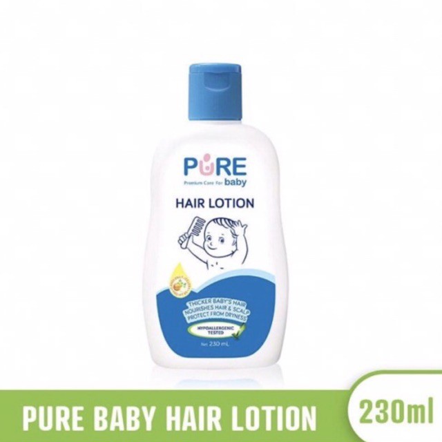 Pure Baby Hair Lotion 230ml - Lotion Rambut Bayi