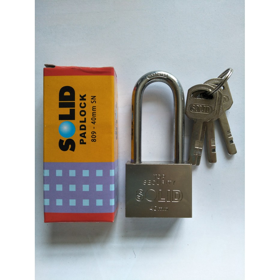 Gembok SOLID 809L-40mm panjang Gembok 40mm panjang