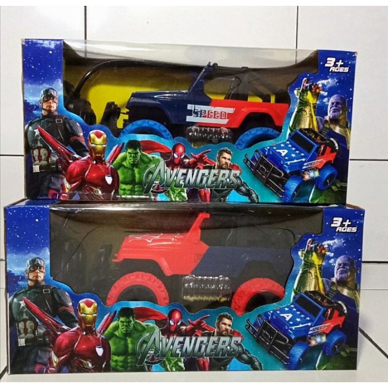 Mobil Remote Control Jeep Spiderman