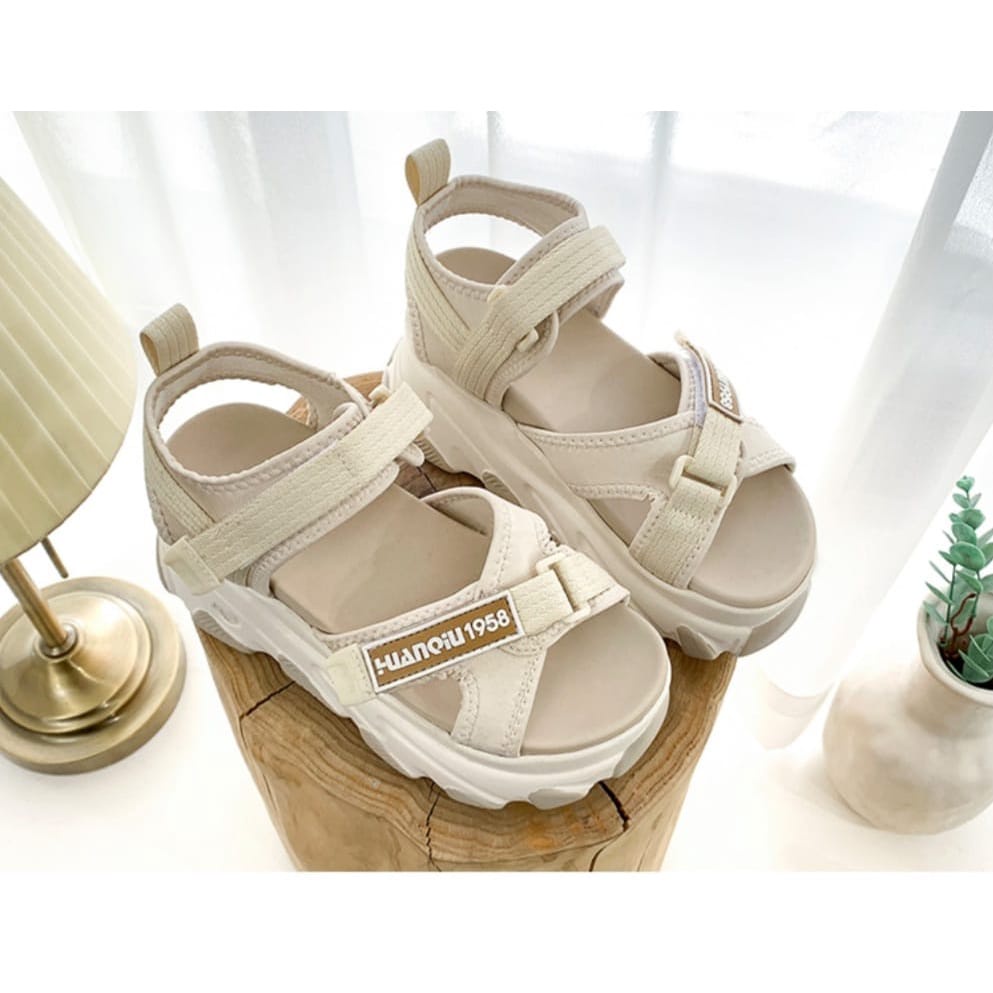 Sandal gunung perempuan korean style casual hype SL19