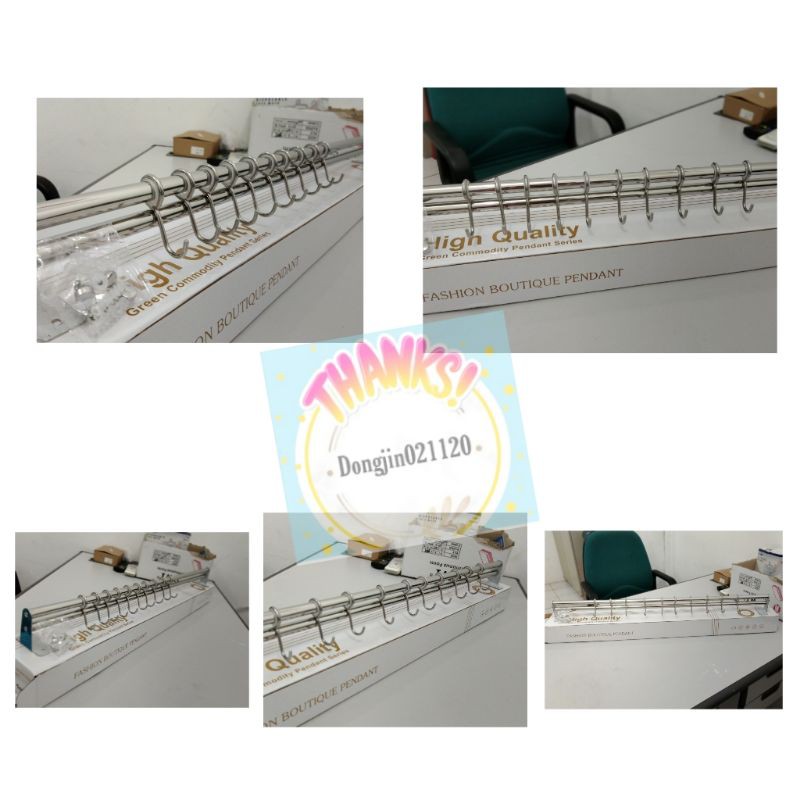 GANTUNGAN / HOOK DAPUR MINIMALIS BAHAN STAINLESS  GJ18