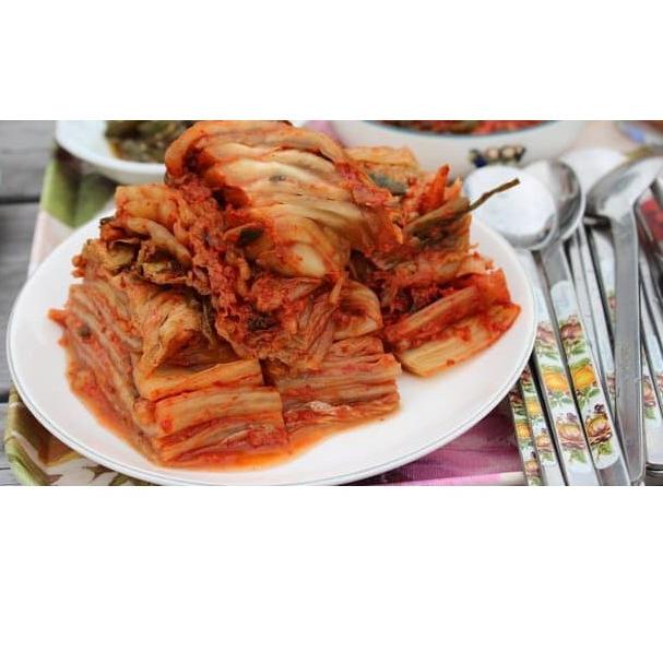 

Promo - KIMCHI SAWI PLAZA KOREA 500 GR - ORIGINAL KOREAN FOOD FRESHLY MADE MAKANAN KOREA RASA LEZAT ,,