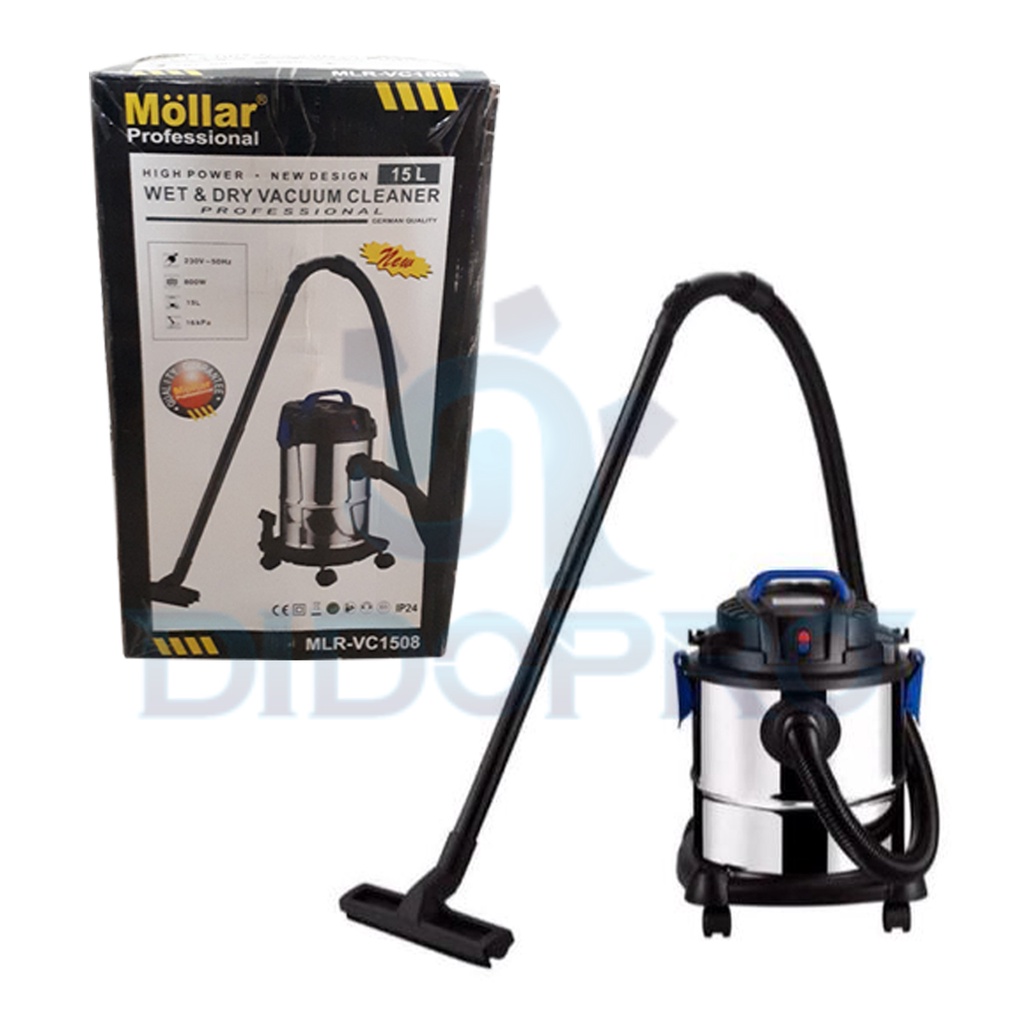 MOLLAR 15 liter Vaccum Cleaner Heavy Duty Mesin sedot debu MLR-VC1508