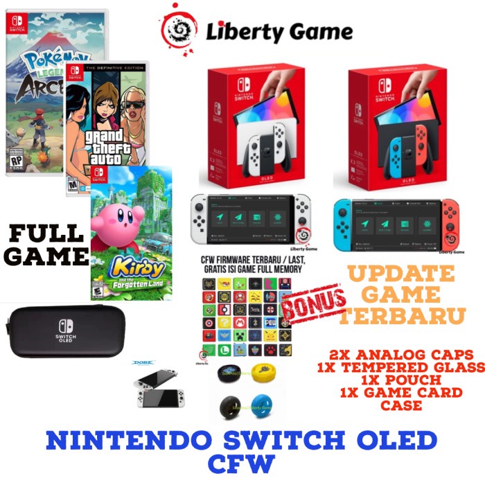 [Game/Console] Nintendo Switch Oled Cfw Full Game