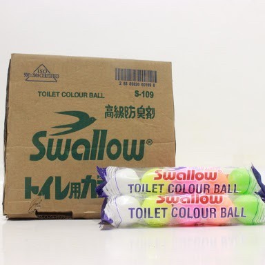 Swallow Kamper Toilet Colour Ball 5 Colour / 5 Warna S-109