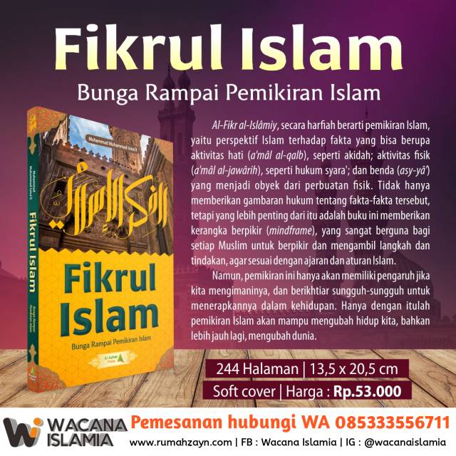 Fikrul Islam Bunga Rampai Pemikiran Islam