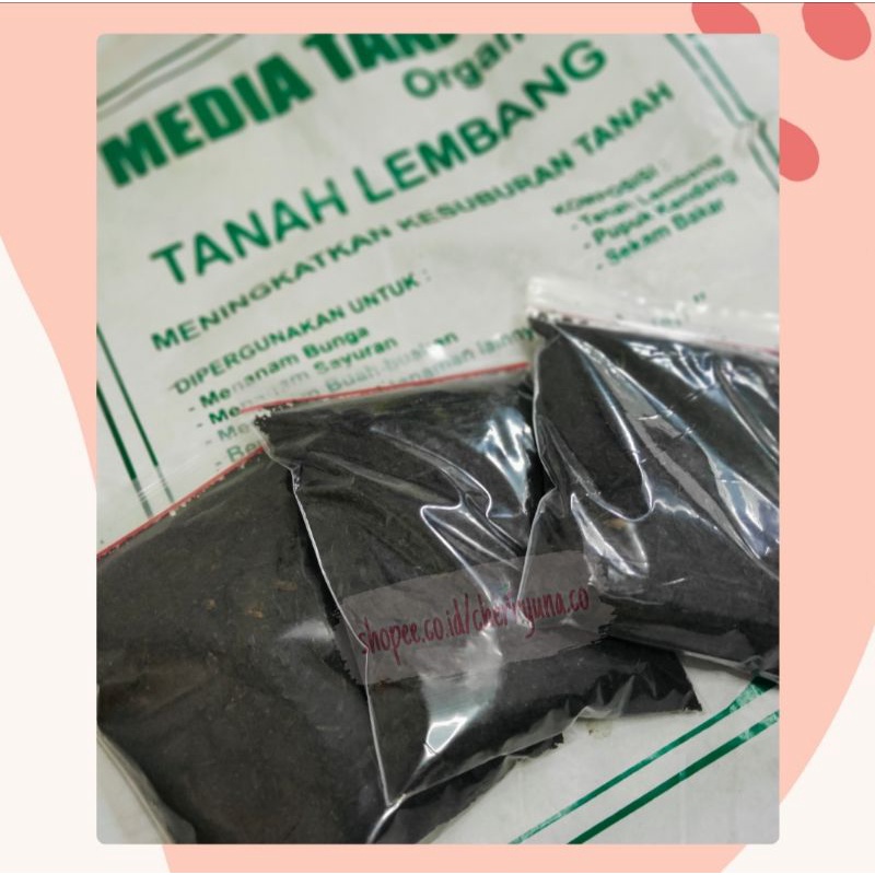 Media Tanam 100Gr Tanah Lembang Subur Organik