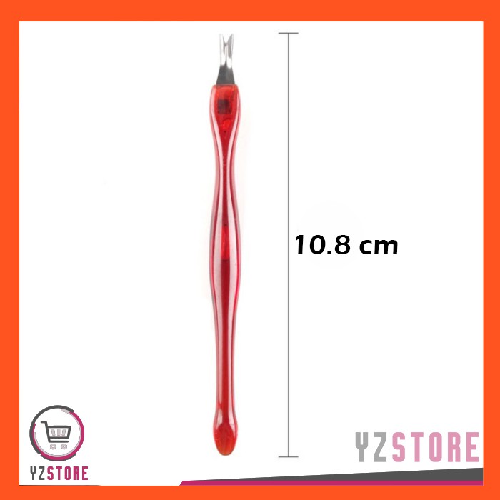 Cuticle Nail Trimmer Pembersih Pendorong Kutikula Manicure dan Pedicure YZ115