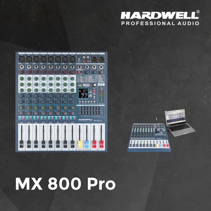 Mixer Hardwell MX 800 / MX-800 / MX800 Original USB BLUETOOTH