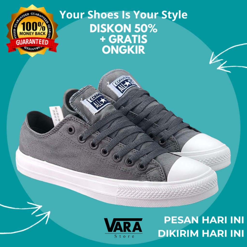 converse grey low top