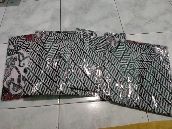 Termurah Bisa Pisah Couple Sekeluarga Couple Batik  Bunga Ilalang