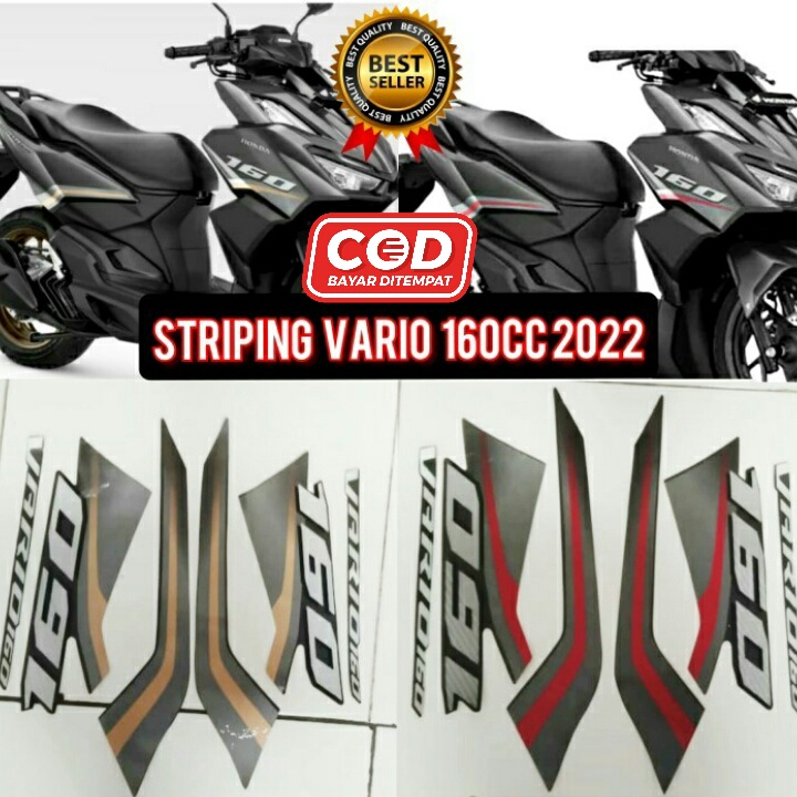 Stiker sticker Striping Motor Honda Vario 160 cc 2022