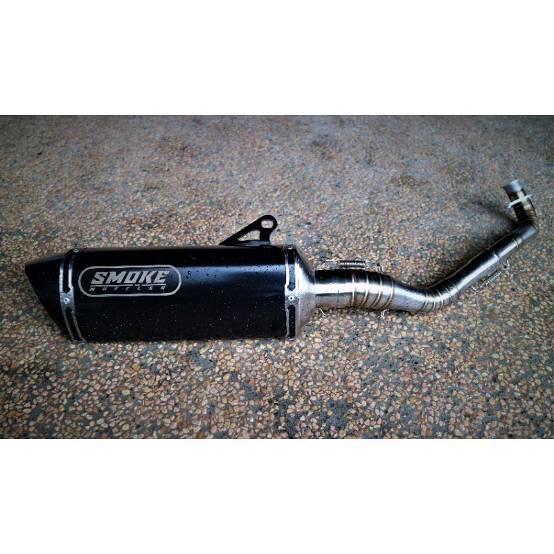 Yamaha NMAX — Smoke Muffler · Black — foto 3
