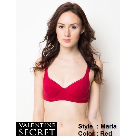 Langsung Order Bra Valentine Secret style Marla color red Terlaris
