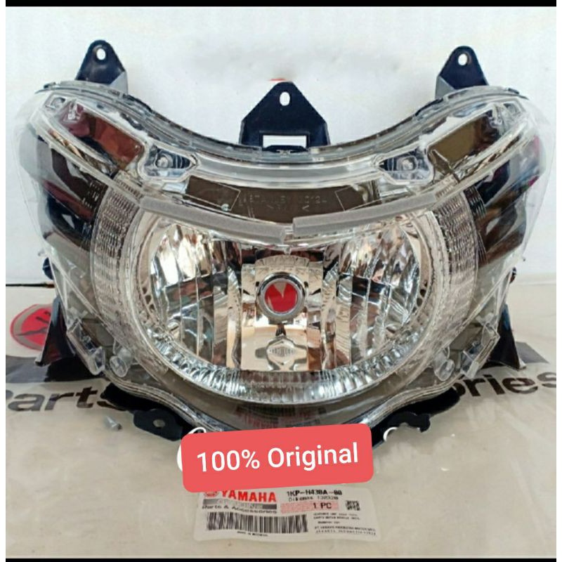 REFLEKTOR LAMPU DEPAN MIO SOUL GT 115 ASLI ORIGINAL YAMAHA 1KP H430A 00