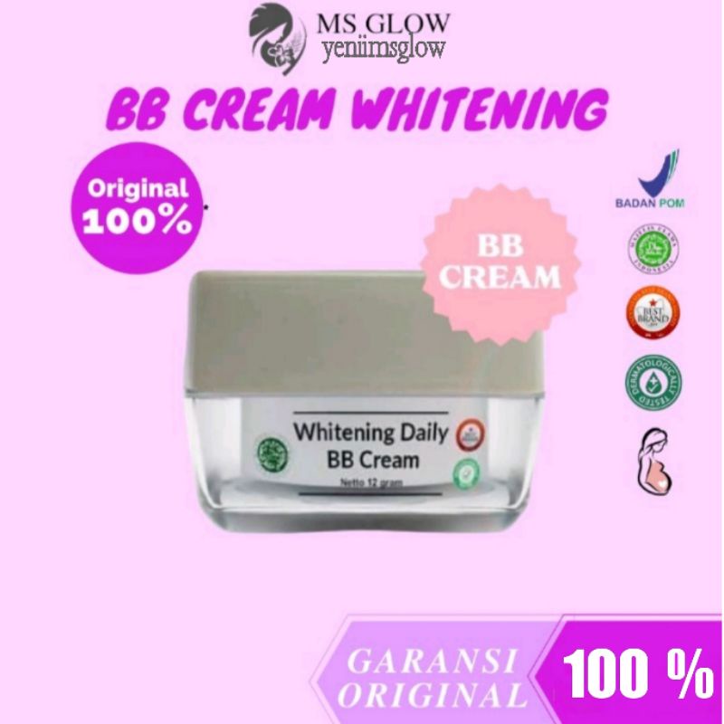 BB CREAM WHITENING MS GLOW / DAILY BB CREAM MS GLOW