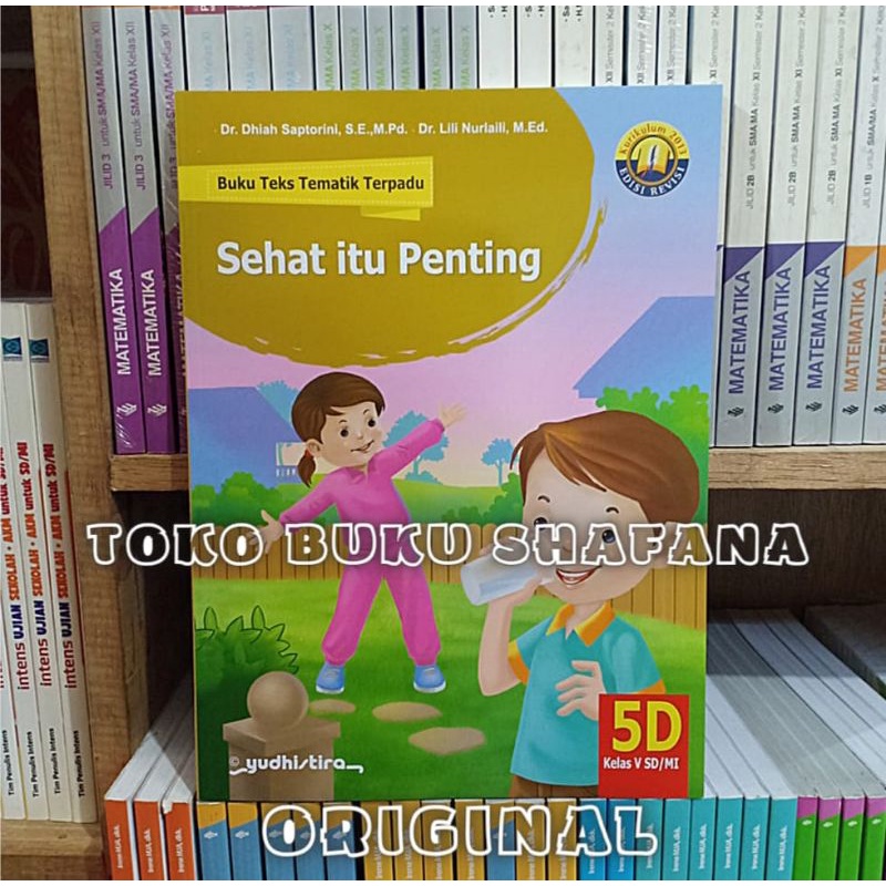 Paket 5 Buku Tematik Terpadu Yudhistira 5A 5B 5C 5D 5E K13 Edisi Revisi Kelas 5 SD ORI