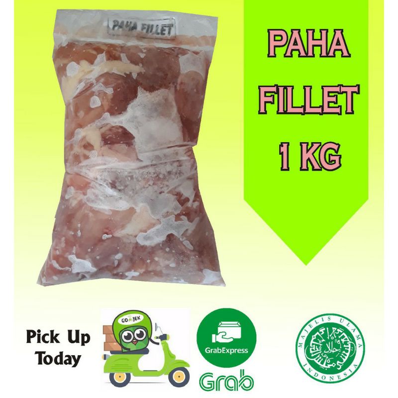 

ayam boneless paha/ ayam fillet paha 1kg tanpa kulit 1kg halal