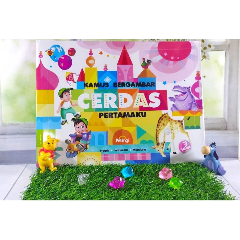 Buku Anak - Kamus Bergambar Cerdas Pertamaku/ Kamus Bahasa Inggris-Indonesia-Mandarin
