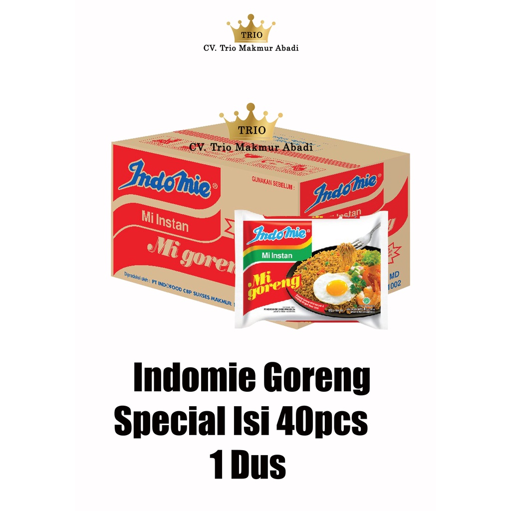 

Indomie Goreng Special 1 Dus