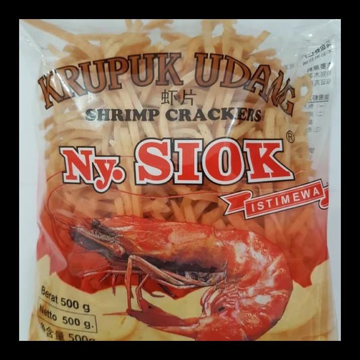 

NEW! KERUPUK UDANG STICK NY. SIOK / NETTO - 500 GRAM TERMURAH
