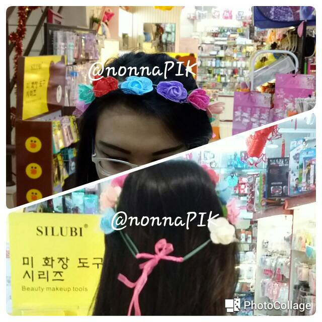 Flower Crown / Bando Crown Bunga / Bando Pengantin