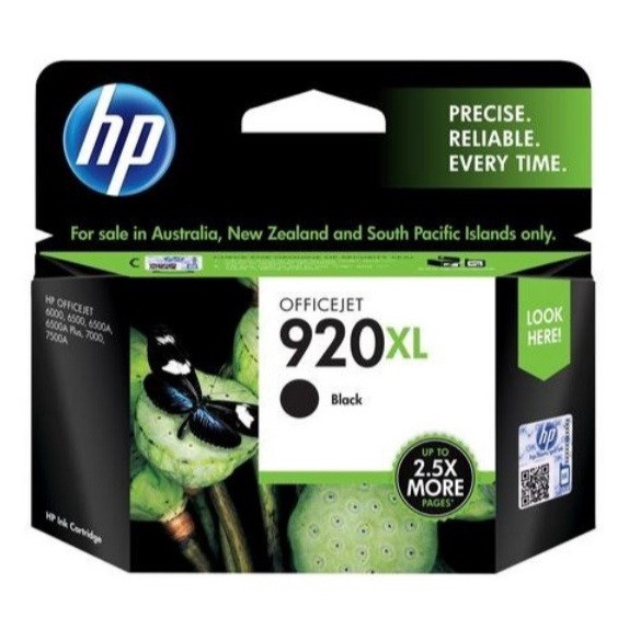Tinta HP 920 XL Black For HP Officejet 6000, 6500, 6500A, 7000, 7500A