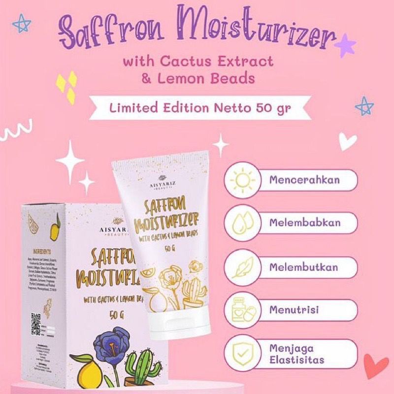 Aisyariz Moisturizer Saffron