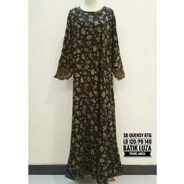 Batik Luza Lu-Za Daster Gamis Panjang