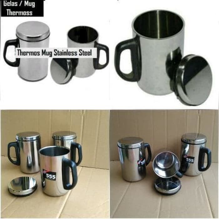 Mug Thermos Stainless / Gelas Thermos Mug Stainles