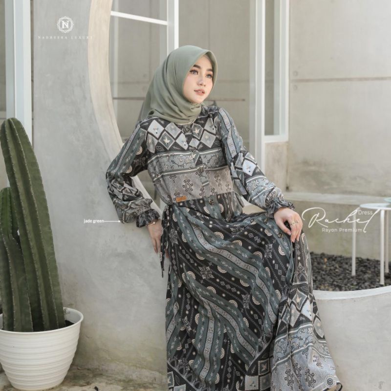 TERBARU ️ RACHEL DRESS BY NADHEERA LUXURY GAMIS NADHERA LUXURY NADEERA LUXURY