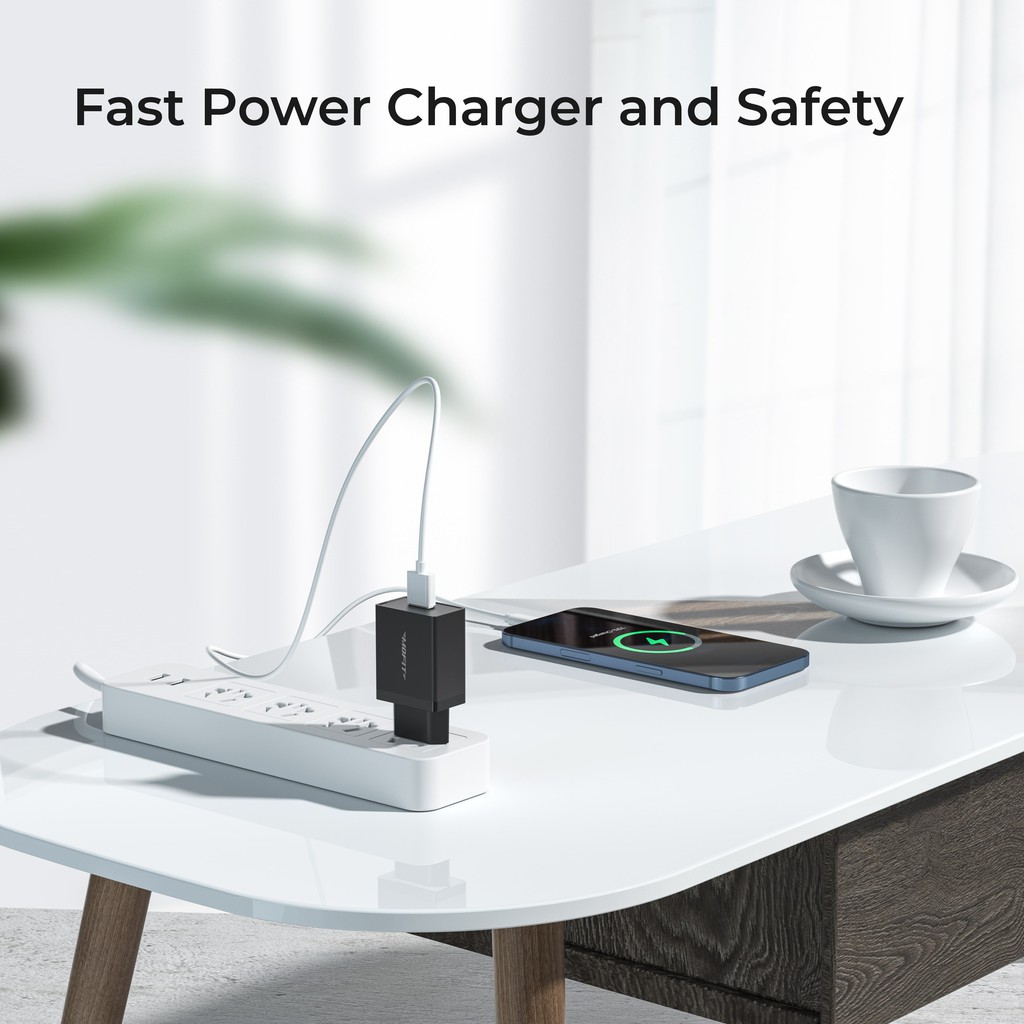 MOFIT MF10 - Fast Charge 2.4A USB Wall Charger Fast Charging - Hitam