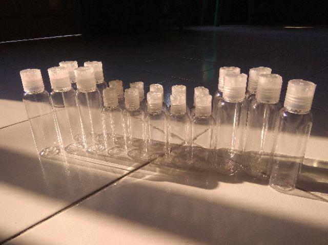 Botol 60ml Bening&putih Tutup Disctop Prestop