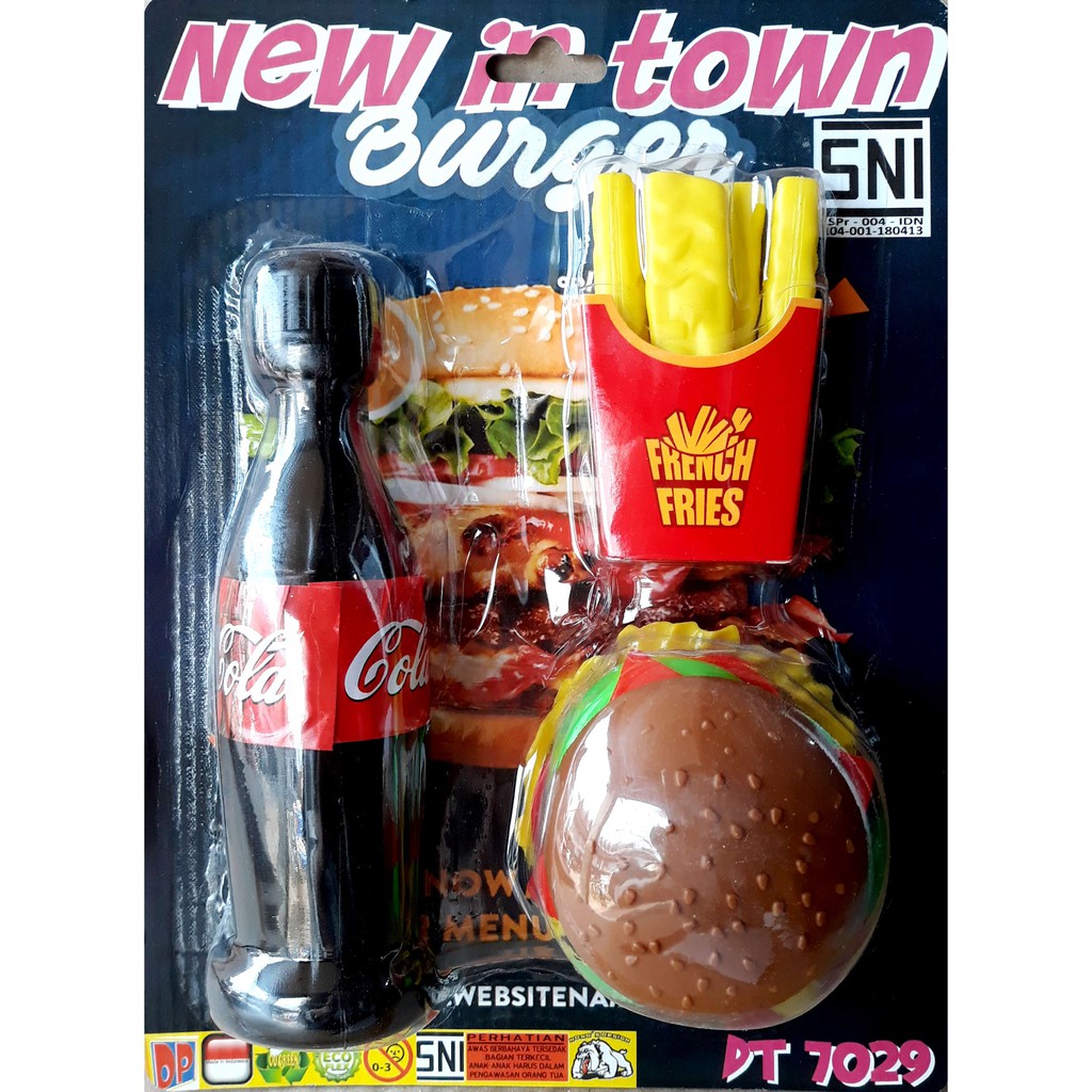 

Burger + Cola Set