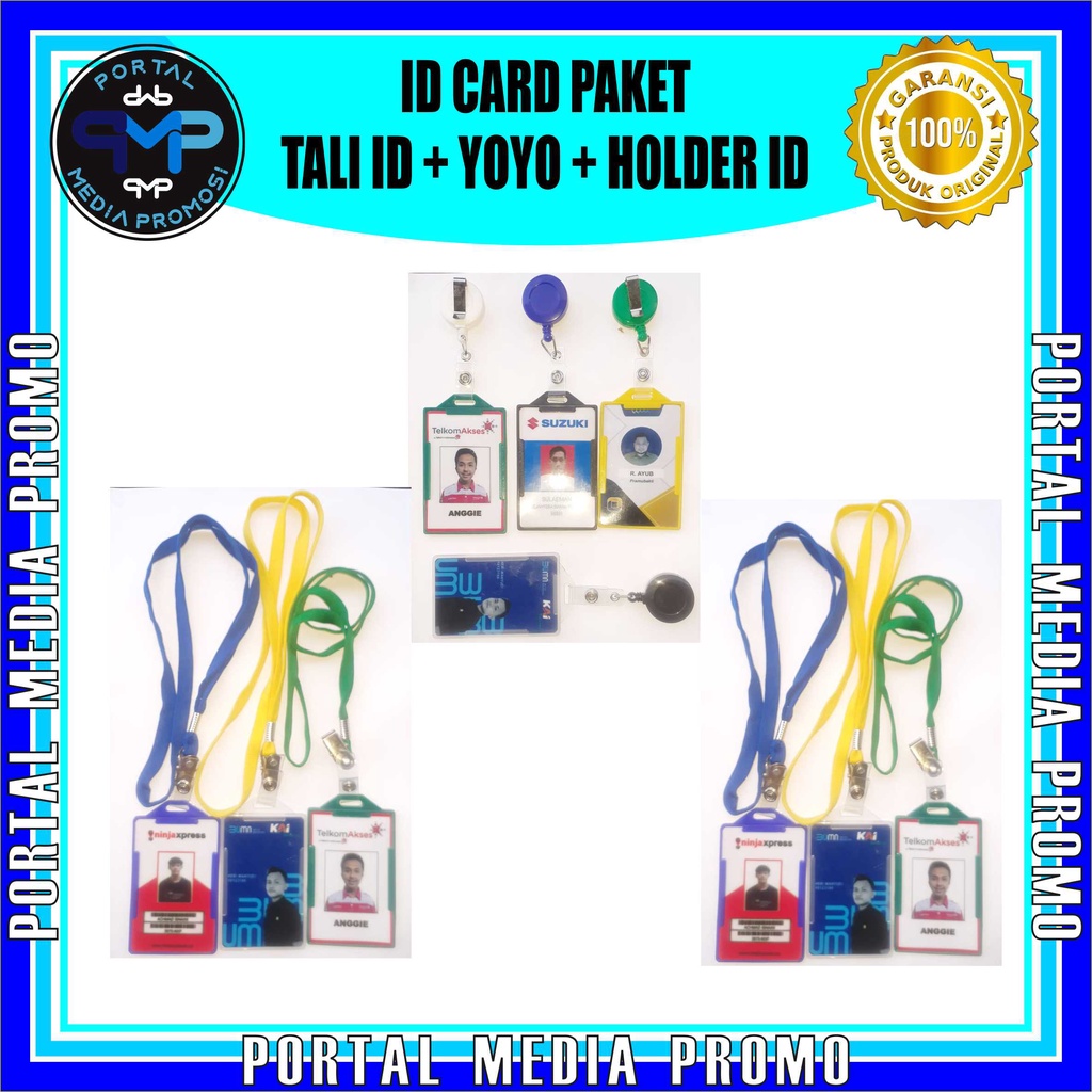 

PAKET LENGKAP ID CARD + TALI