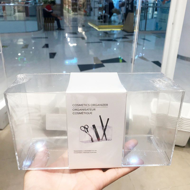 

MINISO Cosmetic Organizer / akrilik miniso / akrilik kapas miniso / akrilik pensil miniso