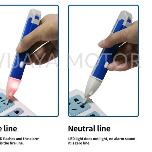 Testpen AC DC Listrik Testpen Tespen Kabel Putus Voltage Detector