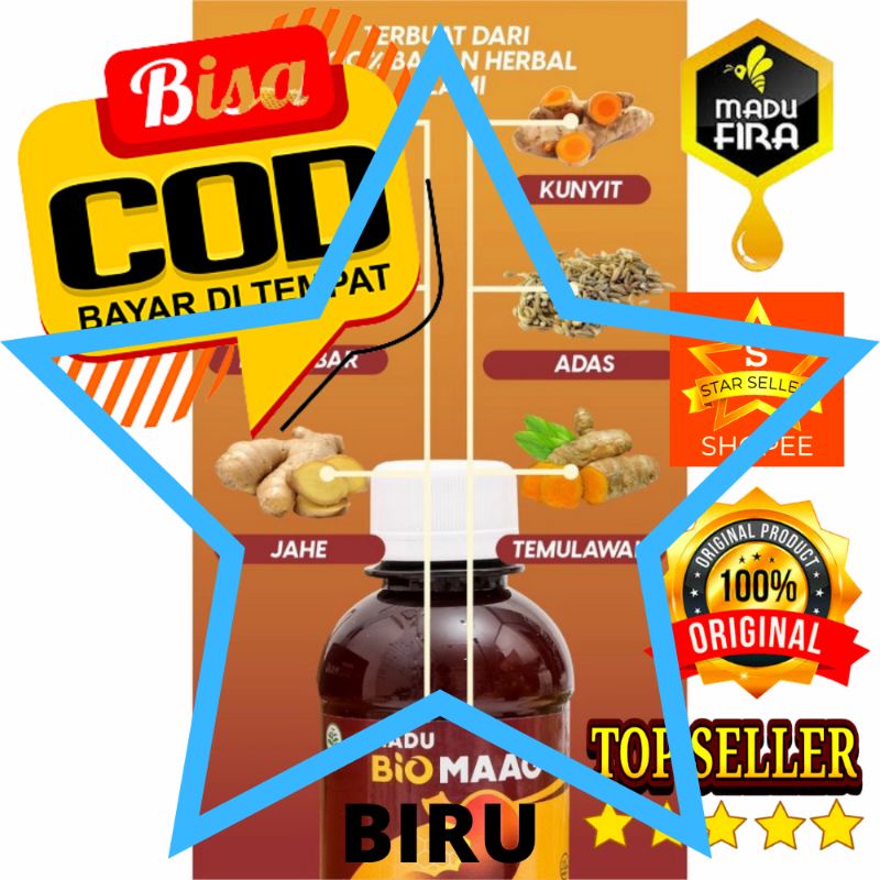 [PROMO COD] Madu Biomaag Obat Herbal Asam Lambung Maag Madu BIOMAG Madu BIOMAGH Madu Bio Maag