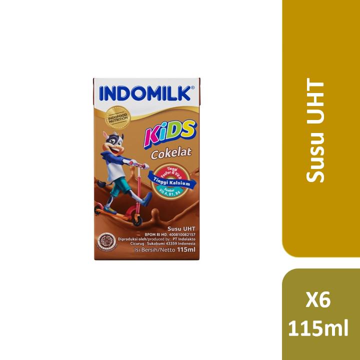 

Indomilk Kids Cokelat UHT 115 ml x 6