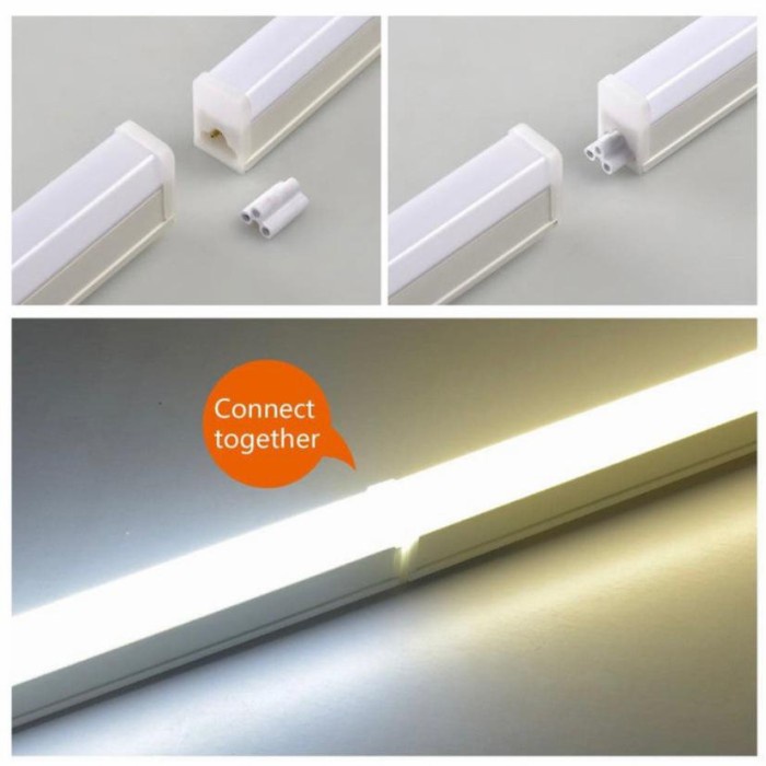 LAMPU T5 LED TUBE LIGHT TUBELIGHT 30CM 60CM 100CM 120CM 6W 10W 18W 20W