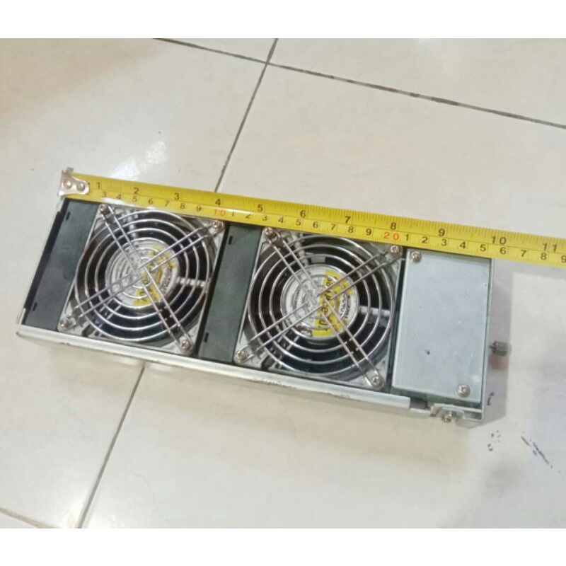 kipas jepan fan dc 48v 0,09a panjang 25,5cm isi fan 2pcs 8cm