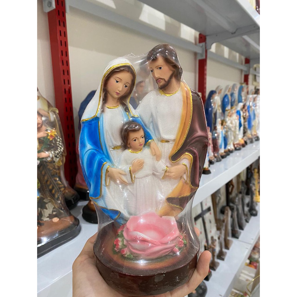 Patung Keluarga Kudus 21cm / Patung Pernikahan Katolik / Acc Katolik