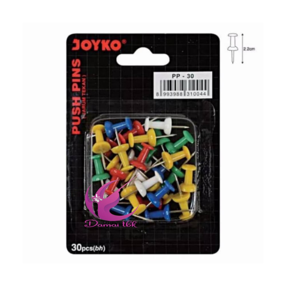 

Push Pin Jarum Tekan Paku Pin Joyko PP-30