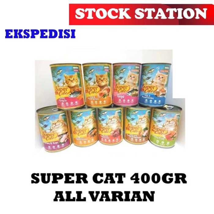 SUPER CAT Adult 400gr All Varian (EKSPEDISI)