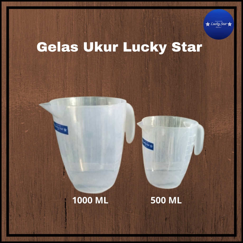 Jual Gelas Ukur 500ml And 1000ml 1 Liter Takaran Air Gelas Takar Plastik Gelas Ukur Minyak Gelas 9214