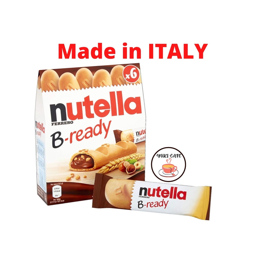 

COKELAT - NUTELLA B-READY – 6pcs